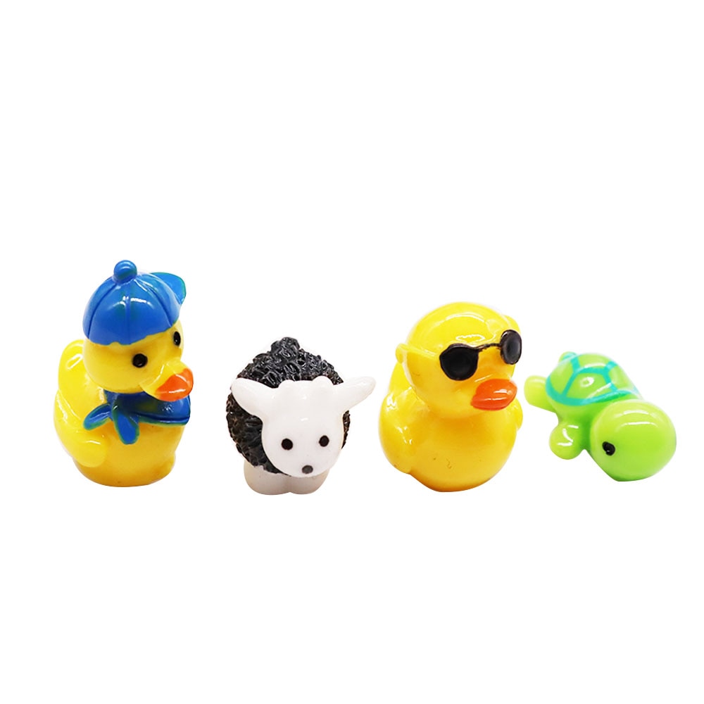 1Pcs Duck Cow Animal Resin Shoe Charms Sandals Shoes Accessories Decorations for Croc JIBZ Children Birthday Gifts