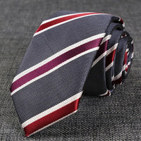 New Skinny 6CM Mens Necktie Slim Narrow Ties For Man Plaids Striped Paisley Jacquard Cravat Business Party Corbatas Neck Tie