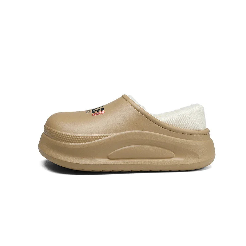 Winter Women Shoes Slippers Comfort Slip-on Mans Sandals Leisure Warm Short Plush  Men Shoes Women