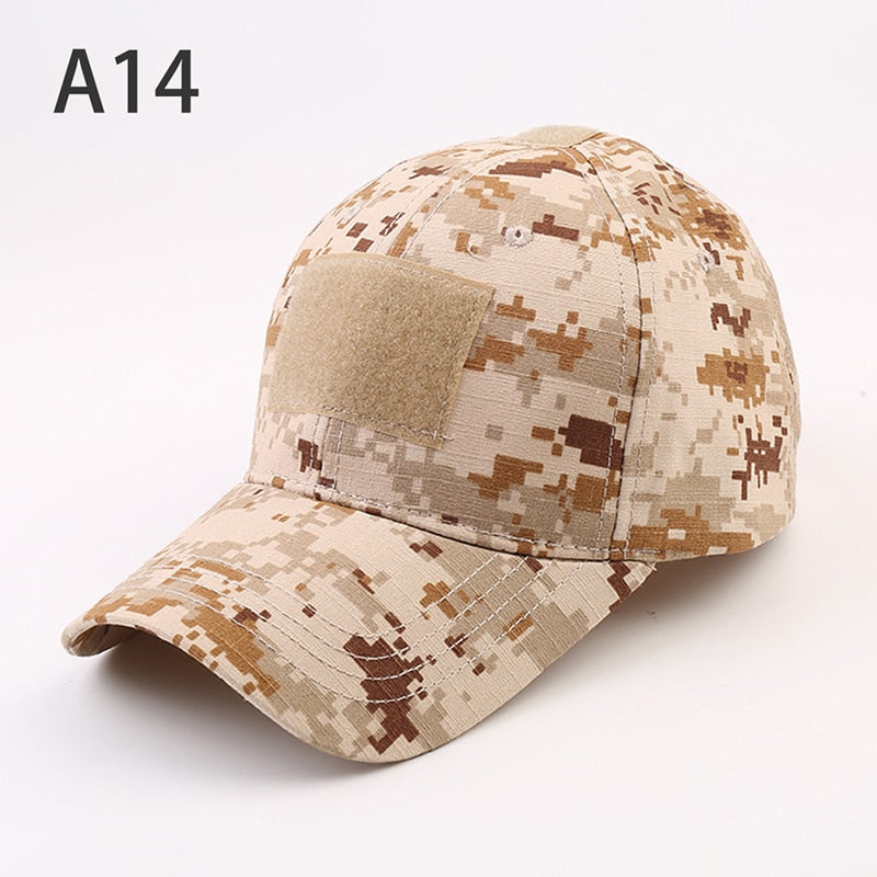 1PCS Military Baseball Caps Camouflage Tactical Army Soldier Combat Paintball Sun Hats