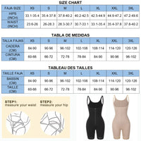 Fajas Colombianas Detachable Straps Full Body Shaper Tummy Slimming Postpartum Stage 3 Girdle Push Up Butt Lifter Shapewear