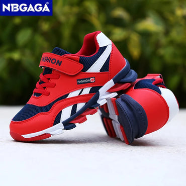 Children Sport Shoes For Boys Breathable Sneaker Lightweight Soft Soled Running Shoes Comfort Students Walking Casual Shoes