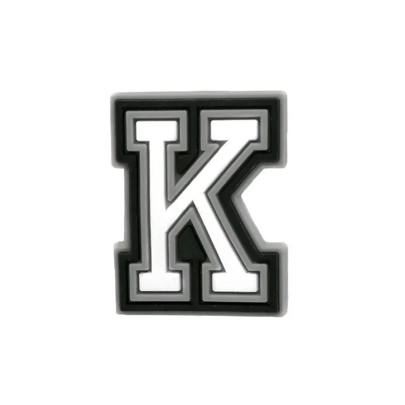 1pcs Unisex Letter for Croc Charm Women Decoration Pins Kids Clogs Jeans for Croc Charm Men Shoe Charms Shoes Accessories Summer