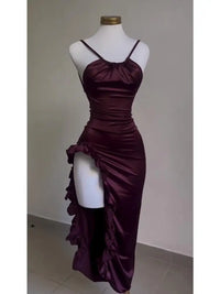 2024 Europe and the United States explosive new cross-border dress summer senior sense Y2K sexy halter Spice Girl dress