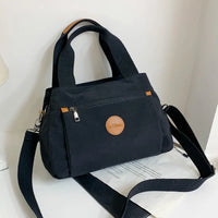 Fashionable Casual Women's Handbag, Ladies' Hand-Held Shoulder Crossbody Bag, Large Capacity Multi-Layered Bag for Daily Travel