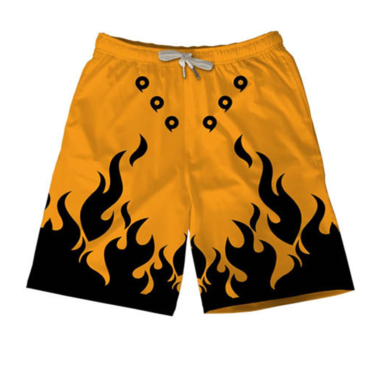 Anime Tokyo Avenger Red Cloud Cosplay Men's Summer Fashion Shorts Cartoon Sandy Beach Party