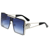 New Personality Square Big Cool Sunglasses for Men Women Fashion Retro Luxury Design Male Sun Glasses Gafas UV400 Gafas De Sol