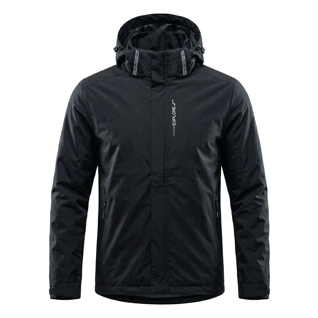 Outdoor Mens Waterproof Jacket Windproof Hoodie Coats Cycling Outerwear Hiking Lightweight  Rain Coat Work Jacket Man Climbing