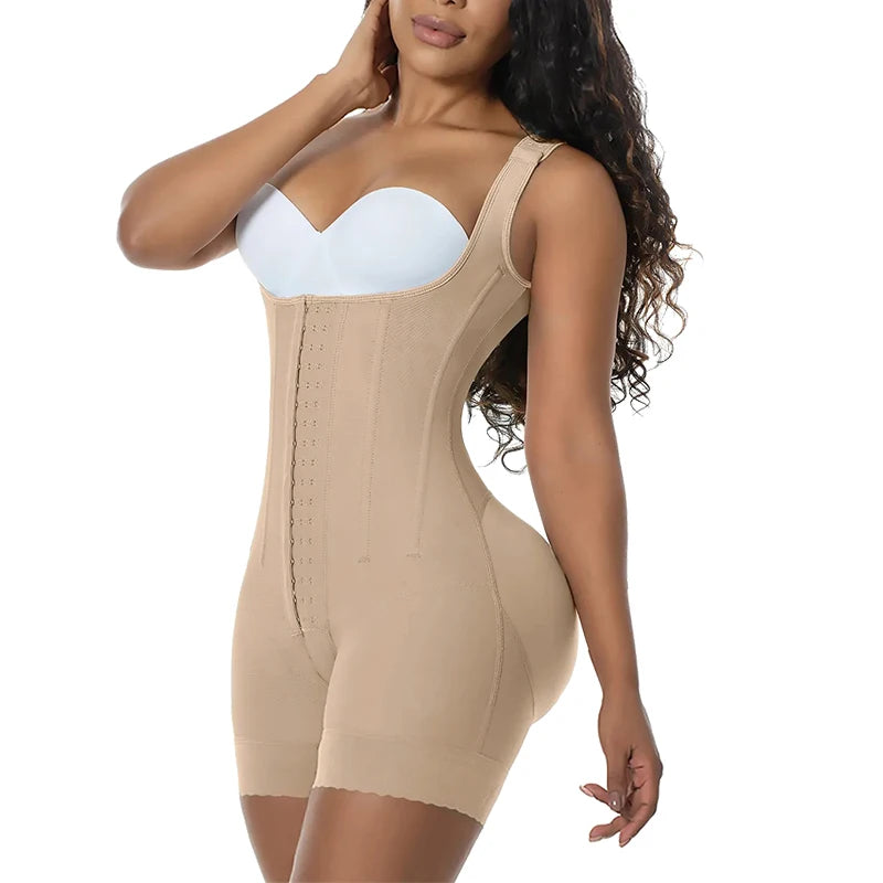 Fajas Colombian Girdles Post Lipo Surgical Reducing Shapers Postpartum Stage 2 BBL Shapewear Tummy Control Body Sculpting Sheath