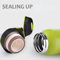 1PC Stainless Steel Sports Insulated Water Cup Outdoor Mountaineering Drinking Water Bottle Business Gift Bicycle Accessories