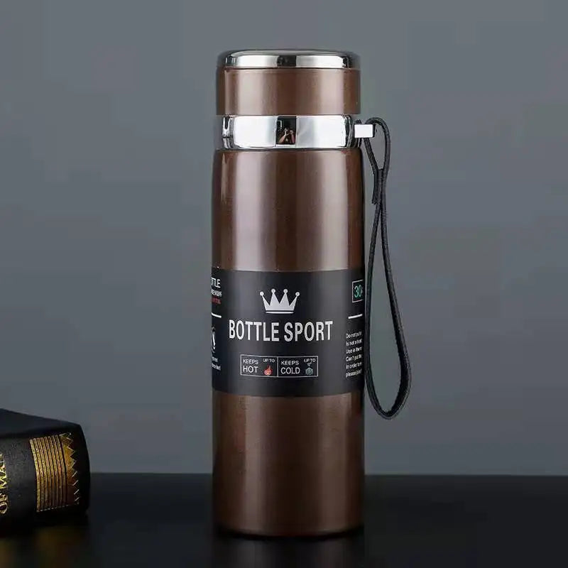 316 Stainless Steel Insulated Cup with Straps, Popular Outdoor Sports and Home Gift Customized Insulated Water Bottle