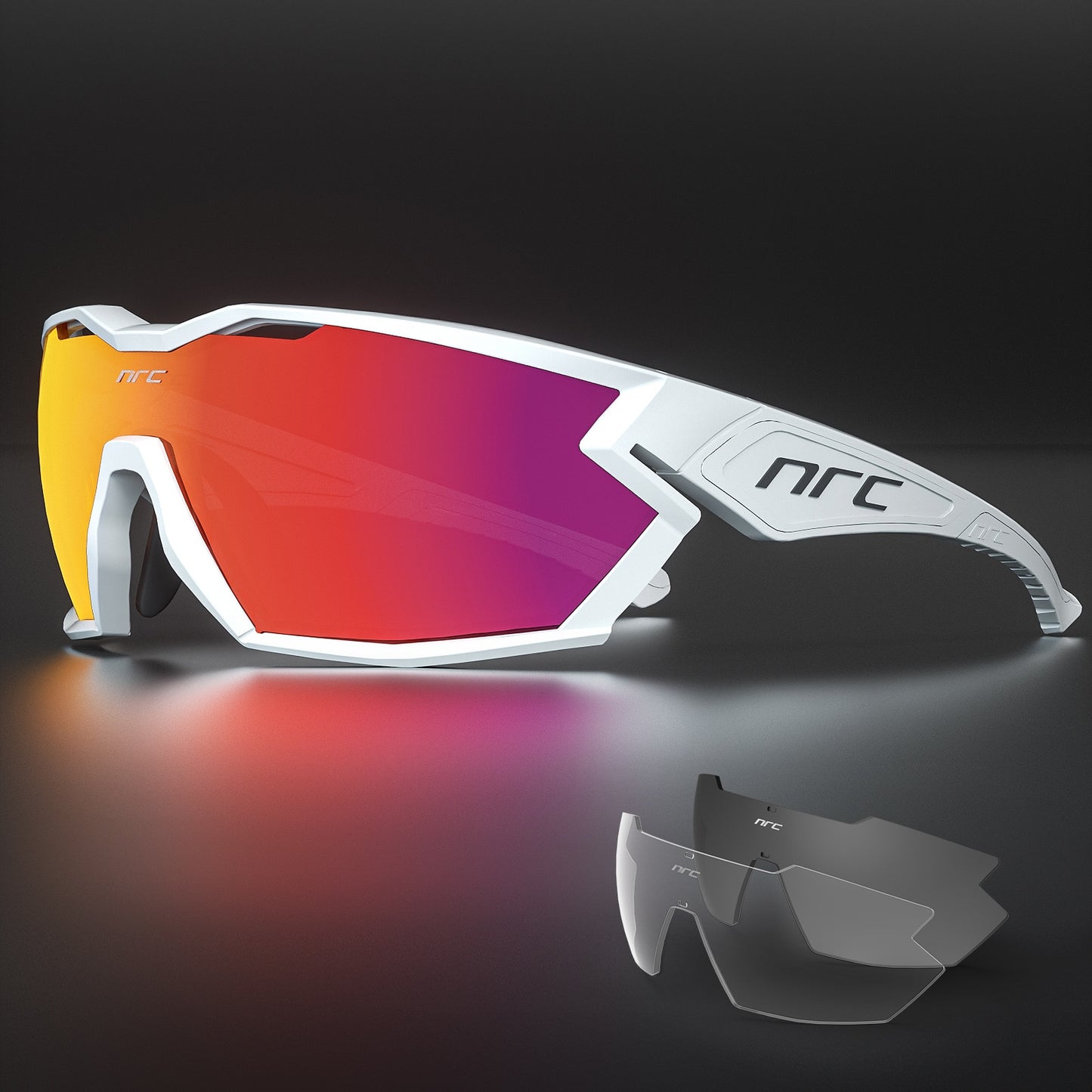 2023 NRC P-Ride Photochromic Cycling Glasses man Mountain Bike Bicycle Sport Cycling Sunglasses