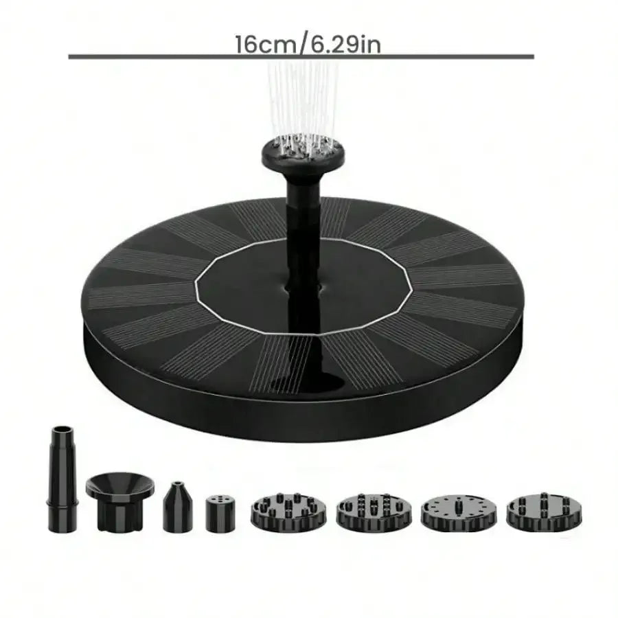 New Mini Solar Water Fountain Pool Pond Waterfall Fountain Garden Supplies Decoration Outdoor Solar Powered Fountain Bird Baths