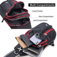 OIWAS Casual Crossbody Chest Bag Sling Shoulder Men's Bag One Strap Lightweight Male Bags Pouch DayPack for Men Travel Sport