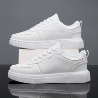 Women's Casual Shoes Breathable Walking Flat Shoes Sneakers White Female Footwear Sports Running Outdoor Walking For Men Tennis