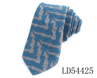 New Cotton Ties Casual Skinny Necktie For Party Boys Girls Plaid Neck Tie Wedding Necktie For Groom Neck Wear For Men Gravata
