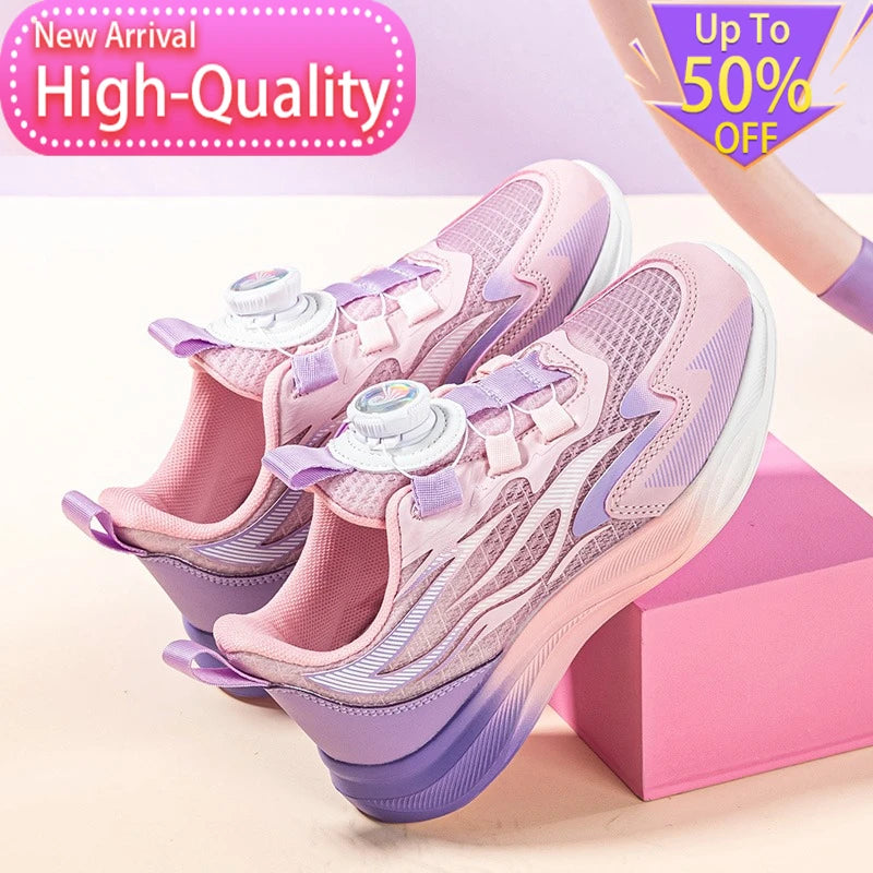 Hot Selling Summer Breathable Childrens Sports Shoes Trendy Outdoor Training Running Shoes Anti Slip Commuting Casual Shoes