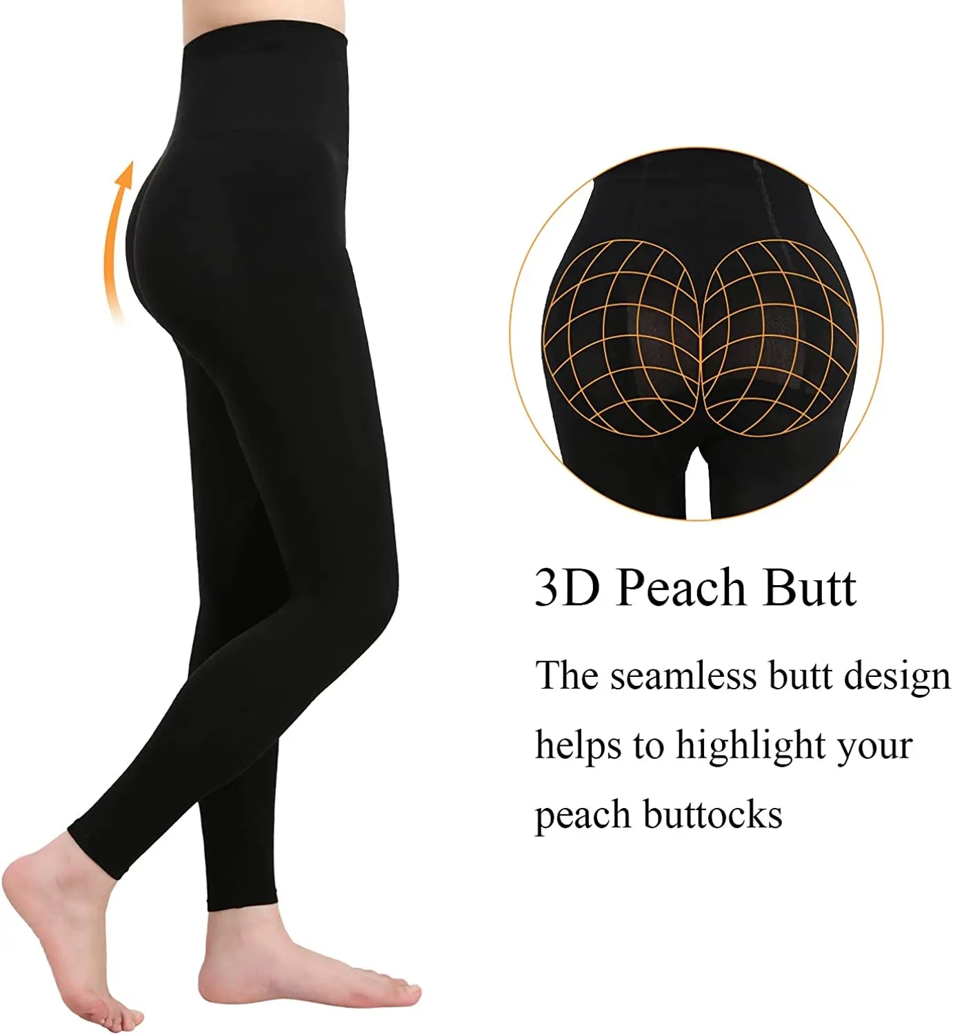 Leggings Women High Waist Shapewear Compression Leggings Leg Slimming Body ShaperTummy Control Panties Thigh Sculpting Slimmer