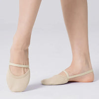 Gymnastic Shoes Half Soles Professional Rhythmic Gymnastics Shoes Women's Half Foot Shoes Children's Half Foot Dance Toe Shoes