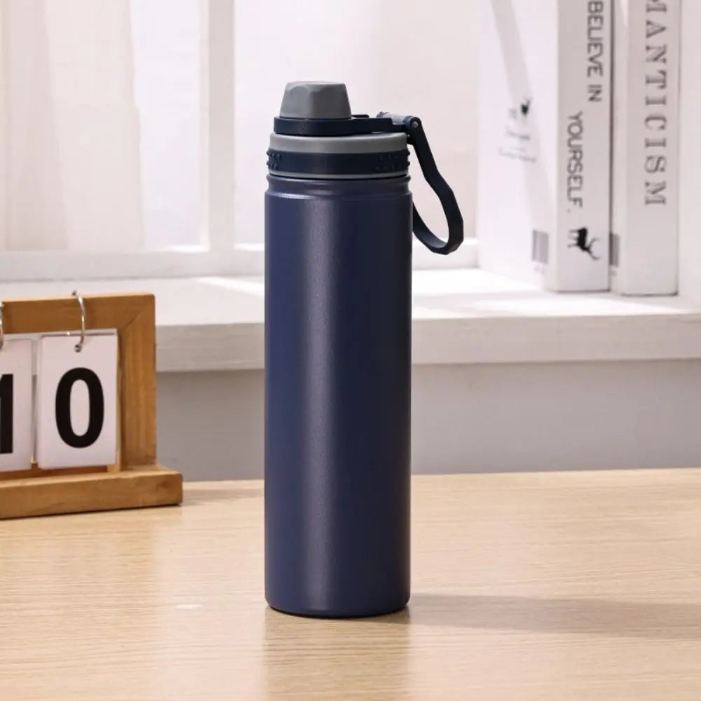 Drinkware Stainless Steel Vacuum Thermos Cup Fashion Minimalist Insulation Cup 750ml Large Capacity Coffee Mug Car