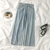 Japanese anime printing baggy jeans harajuku wide leg denim pants y2k men jean streetwear vintage couples trouser women clothing