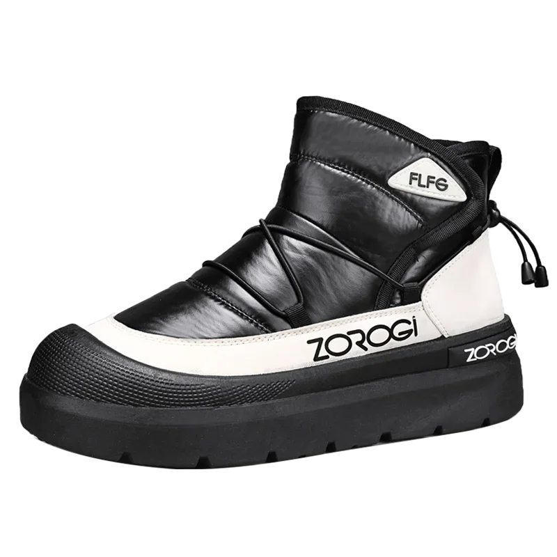 Winter Boots for Men Add Velvet Men's Sneakers Ankle Boots Soft and Comfortable Sports and Leisure Wear-resistant Non-Slip New