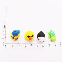 1Pcs Duck Cow Animal Resin Shoe Charms Sandals Shoes Accessories Decorations for Croc JIBZ Children Birthday Gifts