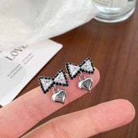 Earrings Retro Temperament Europe and America 2023 New High-quality Purple Earrings Female Exquisite Niche Fashion Stud Earrings