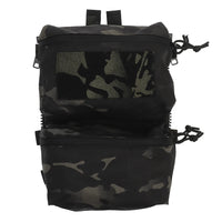 V5 FCPC Tactical Vest Backplate Supplement Sub-package Militar Airsoft Hunting Vest Plate Carrier Mag Double Sundries Pouch