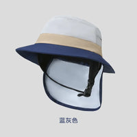 UPF50++ Surf Cap Men Women Summer Sun Hats Outdoor splash-proof Fisherman Hat Seaside Explosion Models Beach Sun Hat