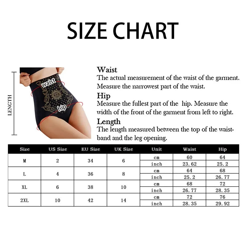 Women High Waist Body Shaper Panties Control Body Slimming Shapewear Girdle Underwear Waist Trainer Yoga Gym Sports Panties