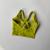 Women's High-Intensity Shock-proof All-in-one Sports Bra for Running Yoga Fitness Professional Huddle Top for All Seasons