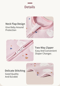 INSULAR Baby Cotton Sleeping Bags Newborn Anti-shock Sleepsacks Raised Hand Surrender Blankets Infant Cartoon Anti-startle Jump