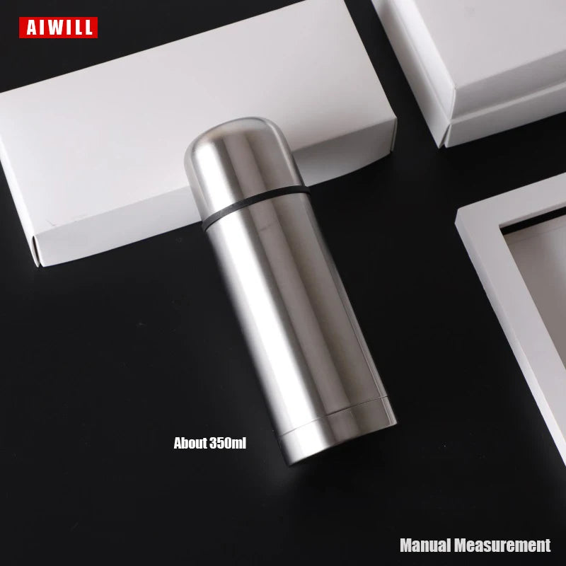 AIWILL 350/500ML Coffee Thermos Water Bottle  Stainless Steel  Vacuum Flask Thermoses Travel Mug Thermo Cup Thermos Coffee Mugs