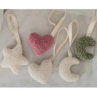 Baby Pacifier Clip Sherpa Star Moon Infant Newborn Pacifier Chain Silicone Nipple Soother Dummy Holder BPA Free Baby Accessory
