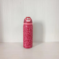 24oz Stainless Steel Insulated Cup with Straw Vacuum Thermos Mug for Coffee Iced Drinks Hot/Cold Double Wall Tumbler