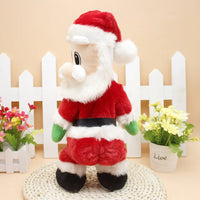 Christmas electric Santa Claus toys, dynamic hip shaking music, electric doll toys, Christmas decorations Christmas