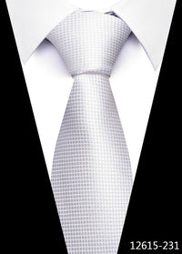 Newest Style 8 cm Necktie Man Blue Golden Striped Wedding Accessories Performance Tie Men Necktie Gravatas Fit Business