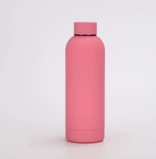 500ml Stainless Steel Small Mouth Insulated Cup Portable Outdoor Sports Water Bottle