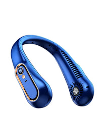 Hanging Neck Fan Digital Display Power Ventilador Bladeless Neckband Fan Portable Mini Air Cooler USB Rechargeable Electric Fans