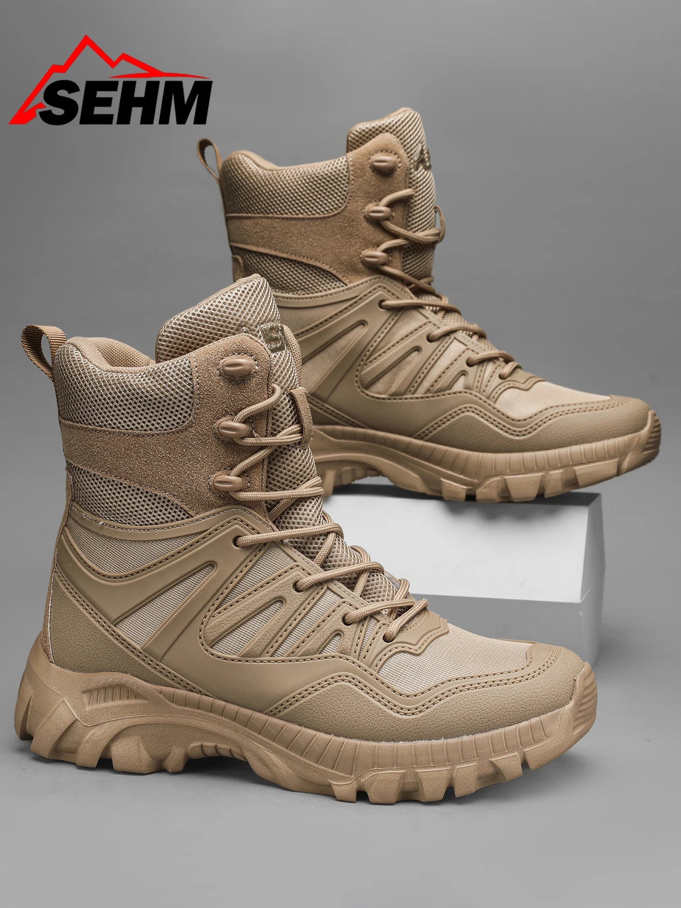 Men's Outdoor Casual and Comfortable Hiking Boots, Hiking Shoes