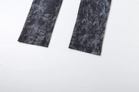 Sisterlinda Printing Slim O-Neck Long Sleeve Jumpsuit Women Sexy Popular Body-shaping Vestidos Girl Party Leisure Pencil Pants