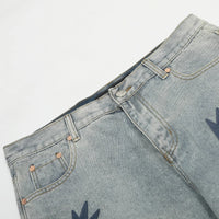 Spring Summer New Fashion Casual Hip Hop Softened Denim Straight Leg Pants High Street Men Women Loose Comfortable Jeans