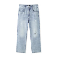 Semir Denim Jeans Men 2025 Summer New Loose-Fit Straight-Leg Soft Denim Pants Fashionable And Vintage