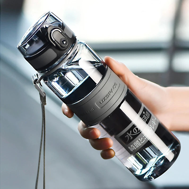 500/1000ml Sports Water Bottles BPA Free Portable Leakproof Shaker Outdoor Tour Gym Drink Bottle Eco-friendly Plastic Coffee Cup