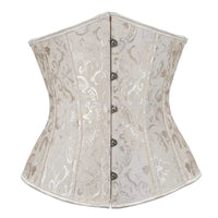 Pink Corset Underbust Top Wome Plus Size Waist Cincher Sexy Gothic Corpete Corselet Fashion Black White Red Blue Rose