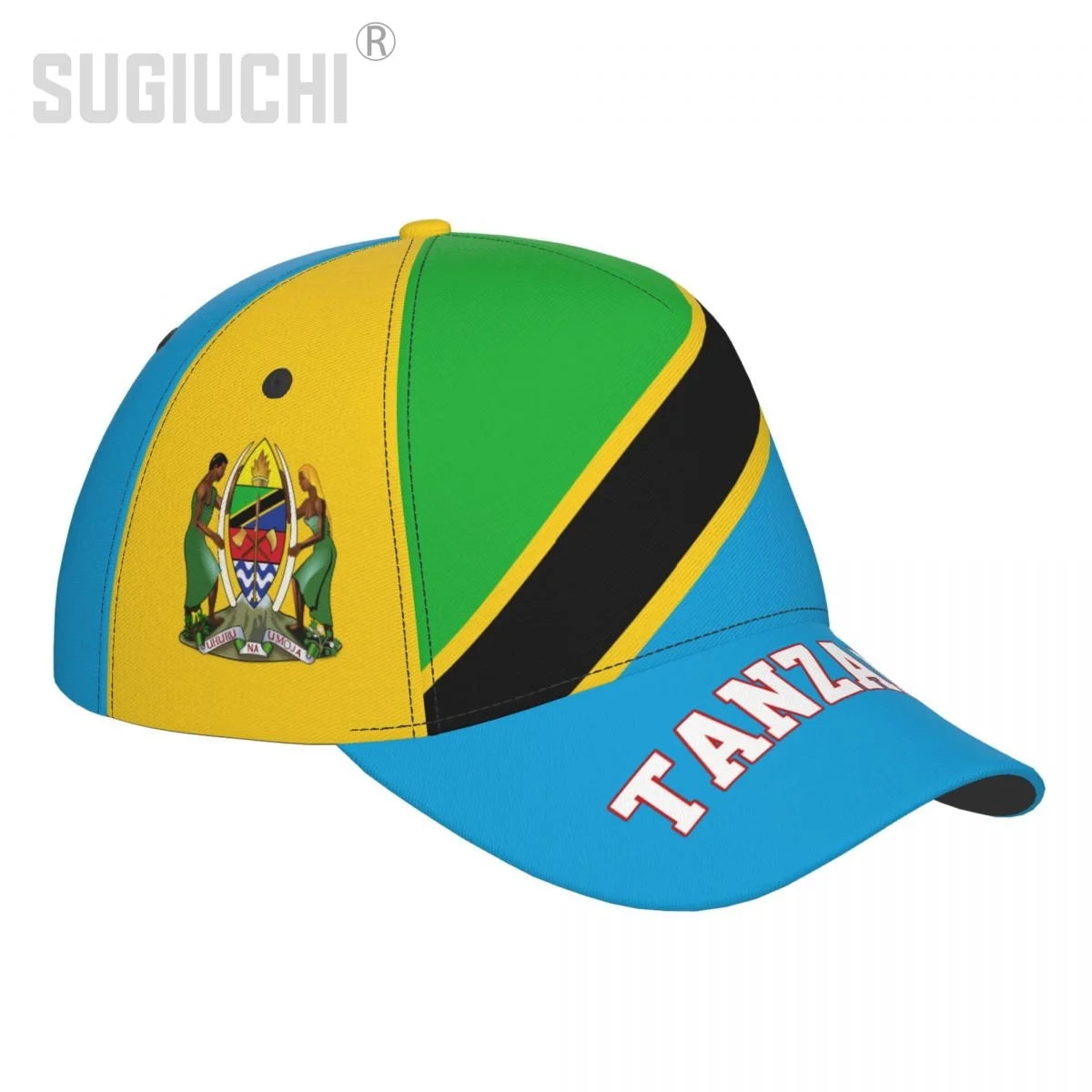 Unisex Tanzania Flag Tanzanian Adult Baseball Cap Patriotic Hat for Baseball Soccer Fans Men Women