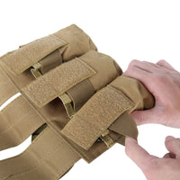 Tactical MOLLE Triple Magazine Pouches Double Triple Shooting Mag Pouch Wargame Paintball 5.56 7.62Mag Bag