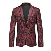 2026 New Men Business Social Suit Jacket Summer Male Single breasted Thin Dress Male Jacquard Blazers Coats