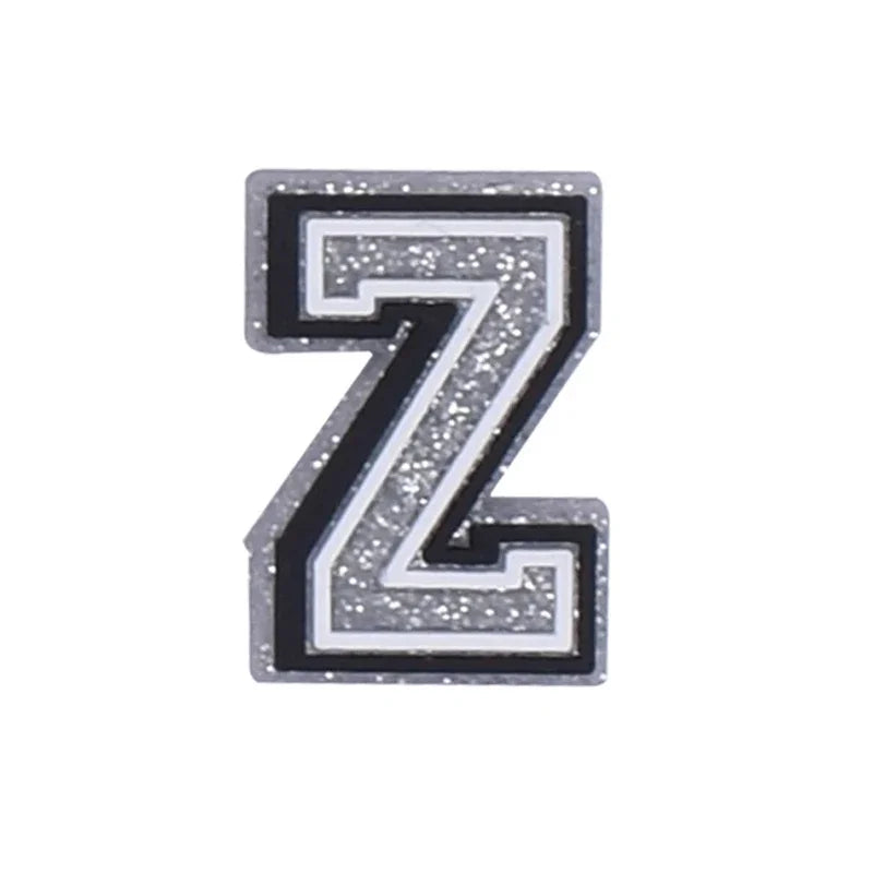 Hot Sale 1Pcs Letter Shoe Charms Decorations for Crocs Accessories Alphabet Pins Women Xmas Party Favors Gifts